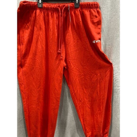 Levi's Trendy Plus Size Laundry Day Sweatpants - Valiant Poppy 3X - Picture 2 of 7